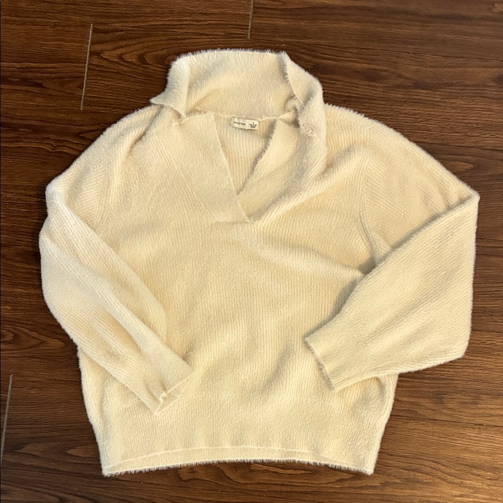 Small Gentle Fawn Fuzzy Sweater